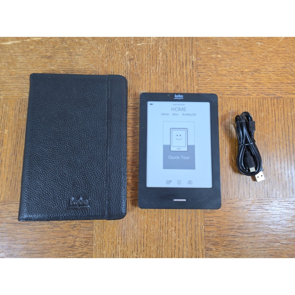 Kobo N905 Touch E-Reader Tablet With 6" Display Wi-Fi *READ DESCRIPTION* Tested